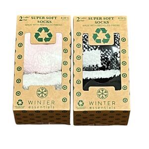 Sock Gift Pack Bundle, Super Cozy Socks, Size 4-10, NWT